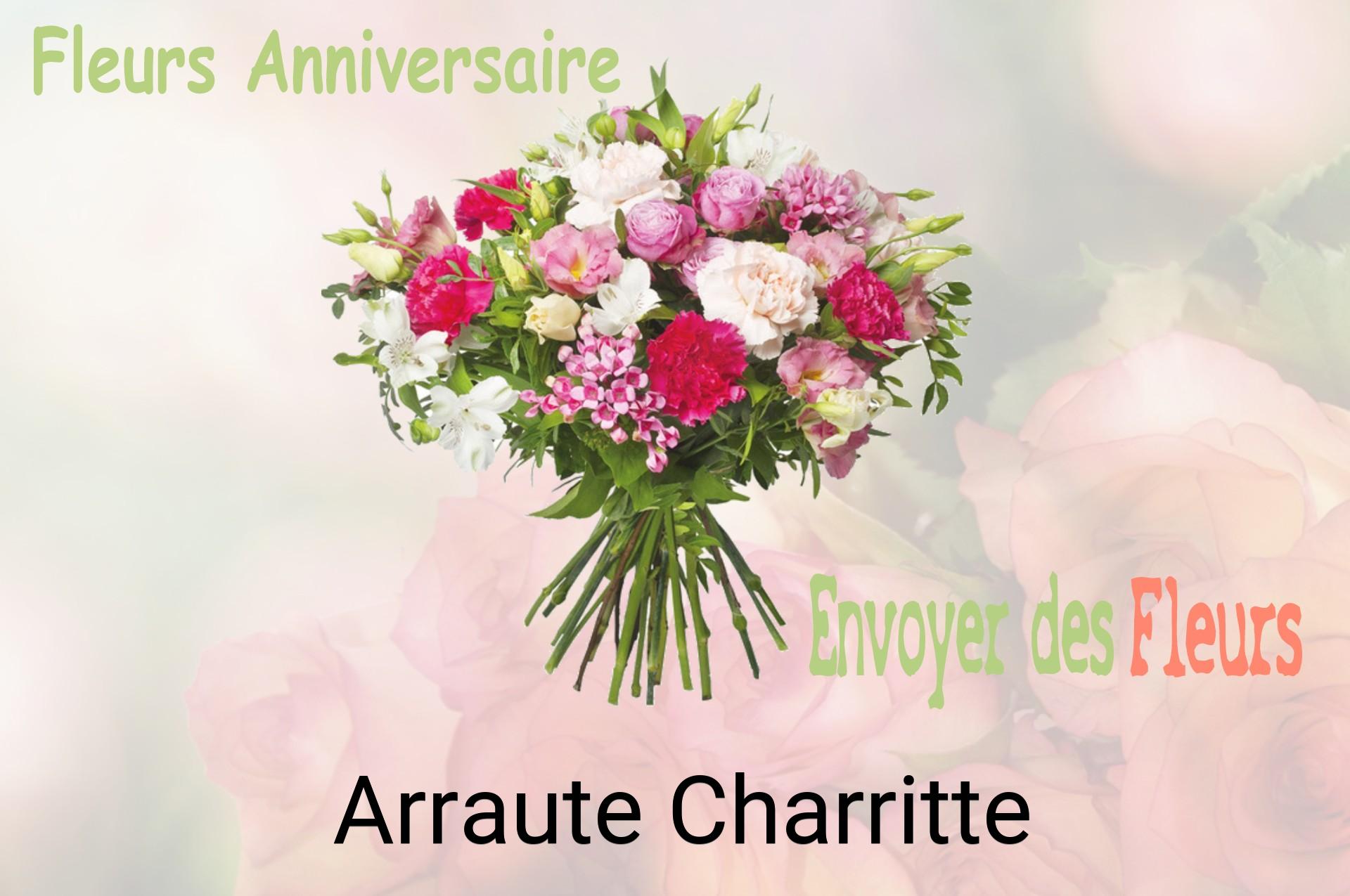 Bouquet de fleurs d’anniversaire livré à Arraute-Charritte